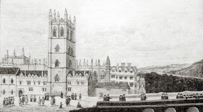 Magdalen College, Oxford in the 17th Century by English School
